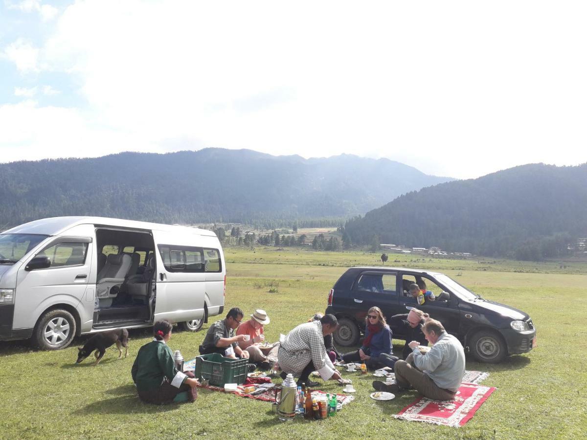 Odiyana Hotel Gangtey Gonpa Exteriör bild
